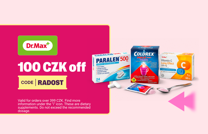 100 CZK off
