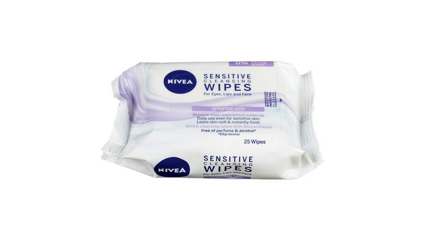 Nivea Sensitive Face Cleansing Wipes | 25stk