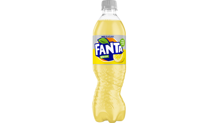 Fanta Sitron u/Sukker | 0.5l