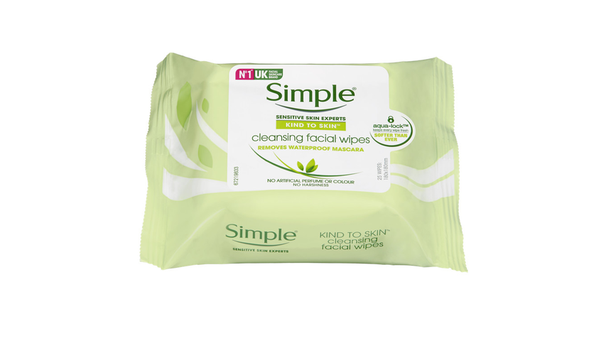 Simple Wipes Facial Cleansing | 25pcs