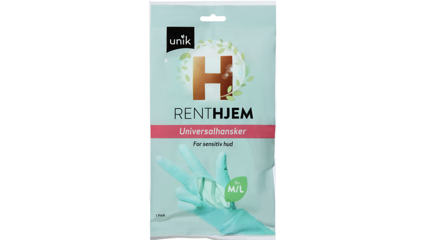 Unik Gummihansker Sensitiv M/L | 1par
