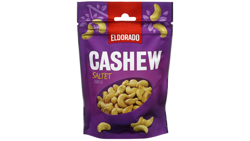 Eldorado Cashewnøtter Saltet | 150g