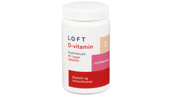 Løft Vitamin D Tyggetablett Jordbær | 90stk