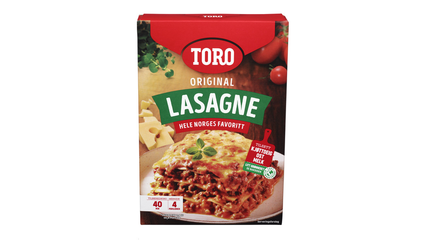 Toro Lasagne Ovnsrett | 200g