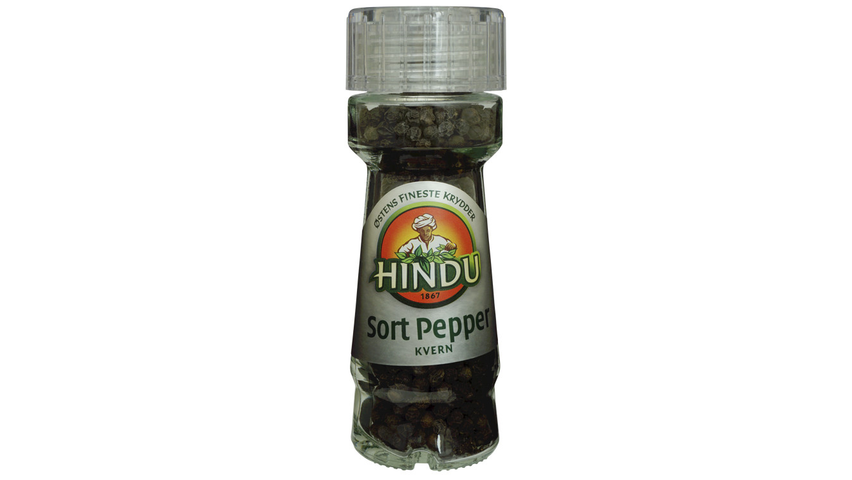 Hindu Pepper Sort Kvern | 40g