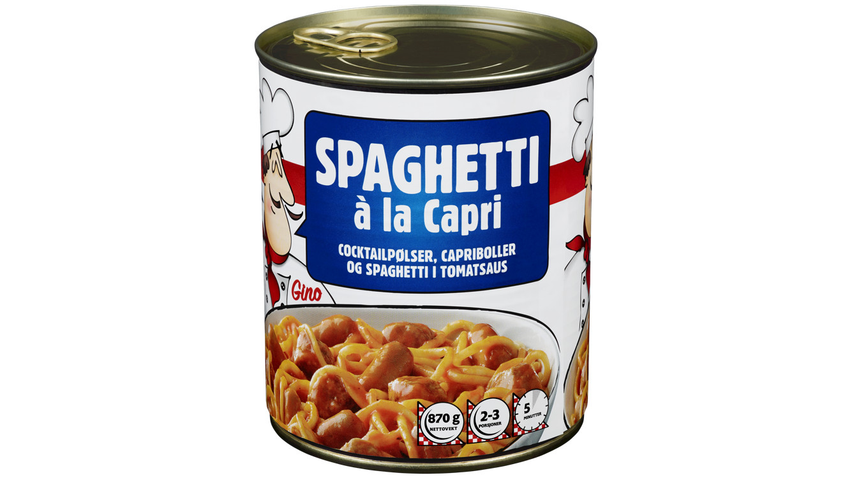 Trondhjems Spaghetti A La Capri | 870g