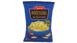 Maarud Potetgull Sour Cream & Onion | 200g