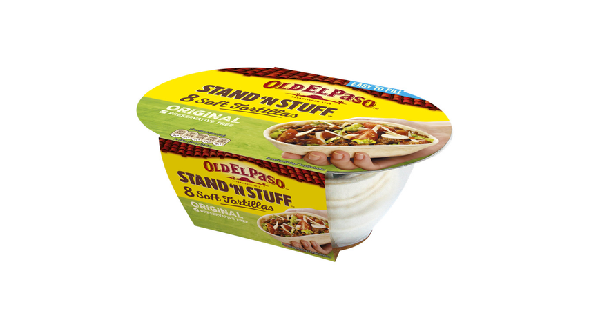 Old El Paso Tortillas Soft Stand'N Stuff 8stk | 193g
