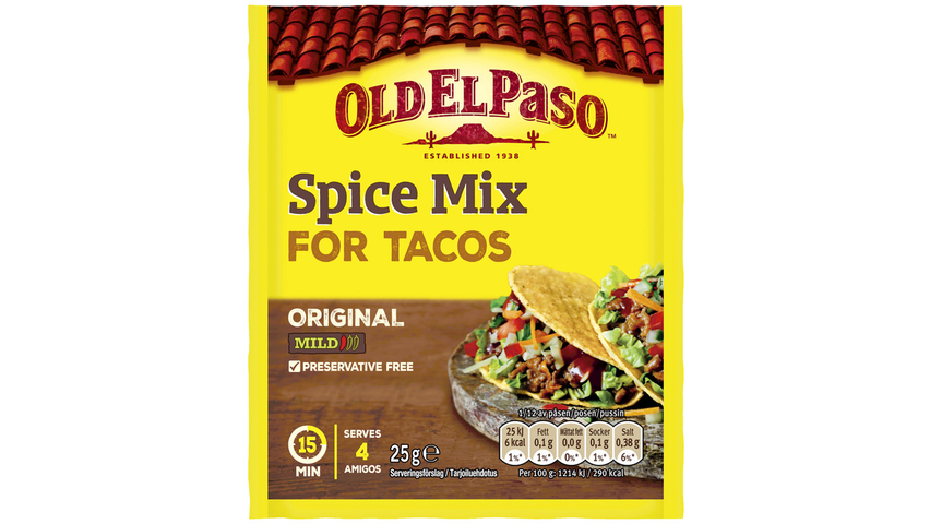 Old El Paso Taco Spice Mix | 25g