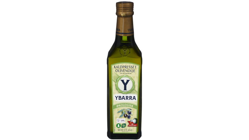 Ybarra Extra Virgin Olivenolje Økologisk | 500ml