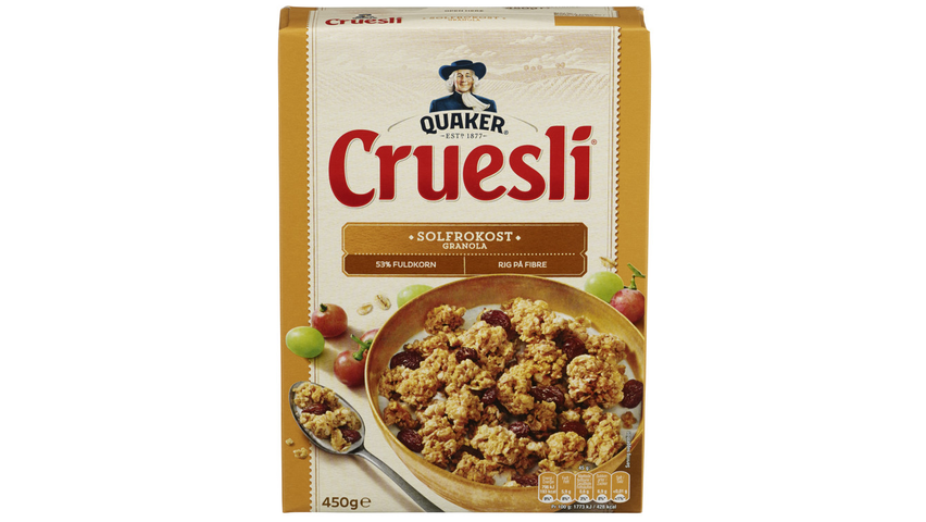 Quaker Cruesli Solfrokost | 450g
