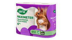 Serla Toalettpapir Maximeter | 4pk