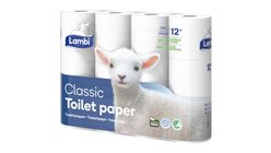 Lambi Toalettpapper Classic 12-p