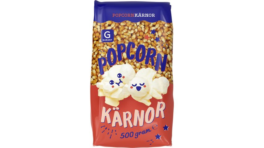 Garant Popcorn Kärnor 500g