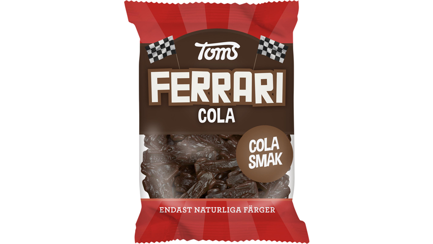 Toms Ferrari Påse Cola 120g