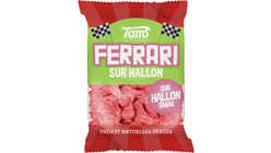 Toms Ferrari Påse Sur Hallon 120g