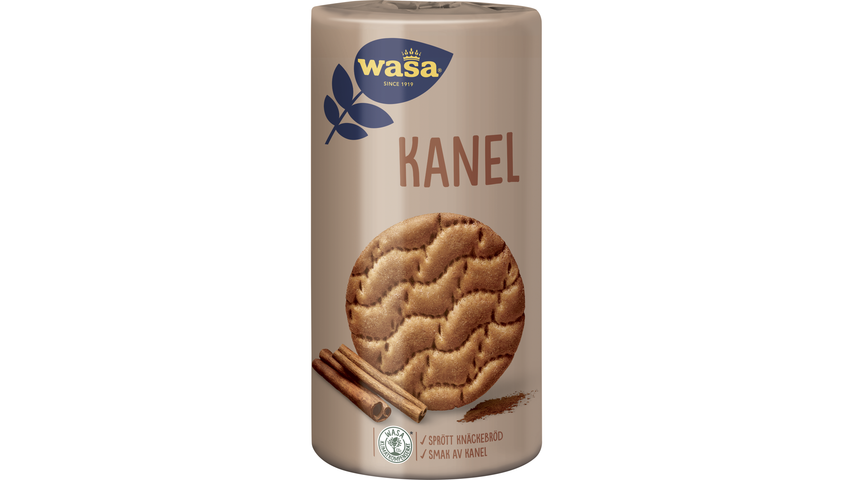 Wasa Crispbread Round Cinnamon 330g