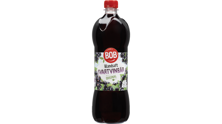 Bob Blandsaft Svart Vinbär 950ml