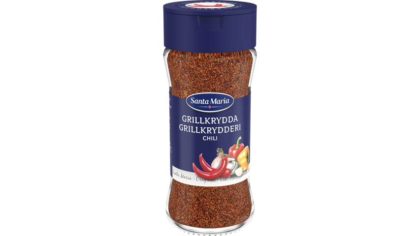 Santa Maria Grillkrydda Chili Mellanburk 84g