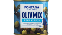 Fontana Olivmix Utan Kärnor 290g