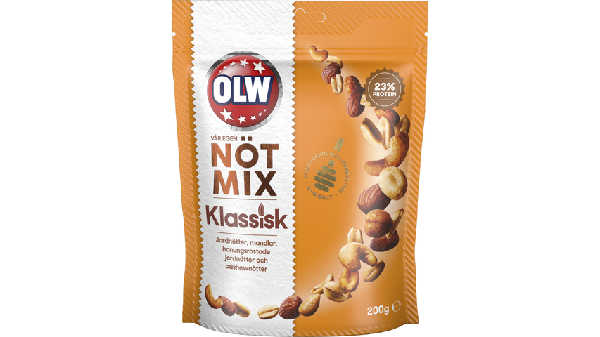 Olw Nötmix Klassisk 200g