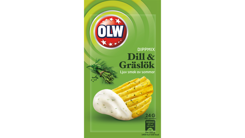 Olw Dippmix Dill/Gräslök 24g