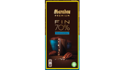 Marabou Chokladkaka Premium Havssalt/Pekan 70%100g