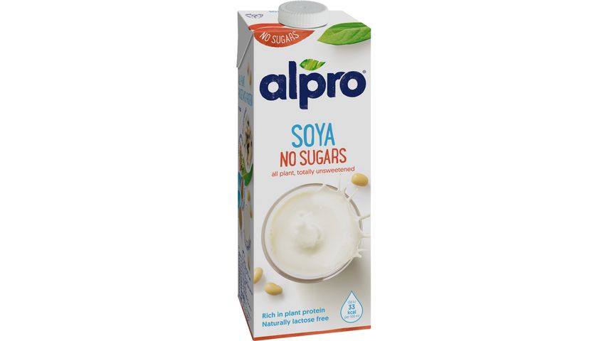 Alpro Sojadryck Utan Socker 1l