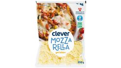 Clever Mozzarella gerieben 250g