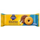 Opavia Golden Circles with Coconut Flavour in Milk Chocolate | 146 g