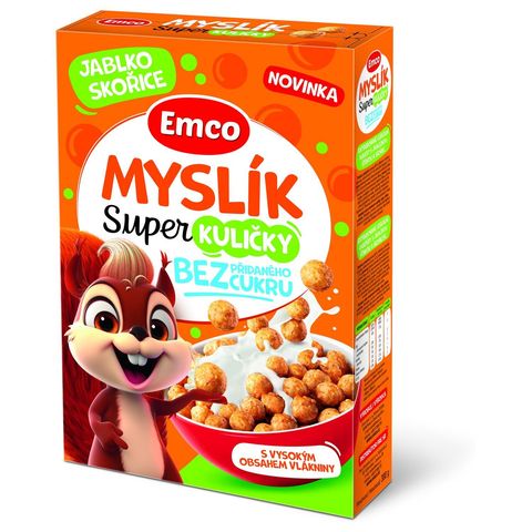 Emco Myslík Super kuličky jablko a skořice | 300 g