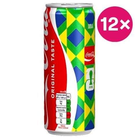 Coca-Cola plech | 12 x 330 ml