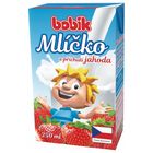 Bobík Mlíčko s příchutí jahoda | 250 ml