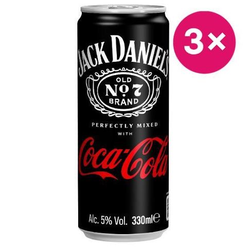 Jack Daniel's & Coca-Cola 330ml