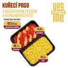 YES MĚ Kuřecí prso s rajčatovým pestem a kurkumovou rýží | 410 g