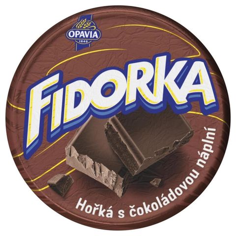 Opavia Fidorka Dark Wafer with Chocolate Filling | 30 g