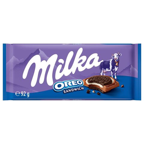 Milka Oreo Sandwich Milk Chocolate | 92 g