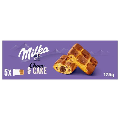 Milka Cake & Choc Soft Pastry with Chocolate Filling | 175 g