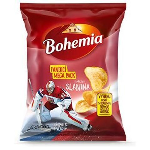Bohemia Chips s příchutí slaniny | 200 g