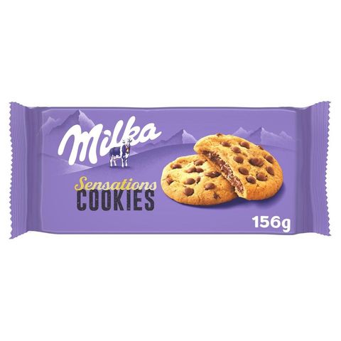 Milka Cookie Sensations Biscuits with Chocolate Chunks | 156 g
