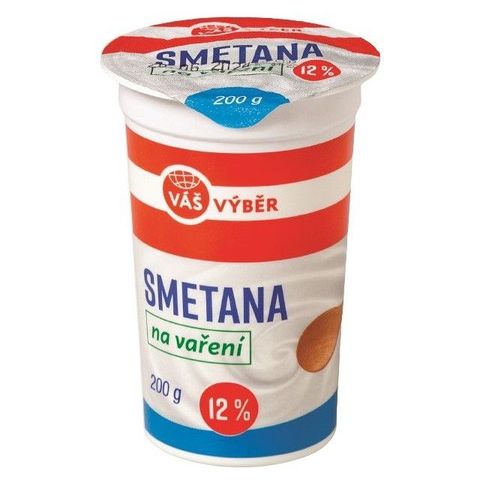 Váš Výběr Smetana na vaření 12% | 200 g