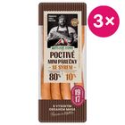 Honest mini sausages with cheese | 3 x 180 g