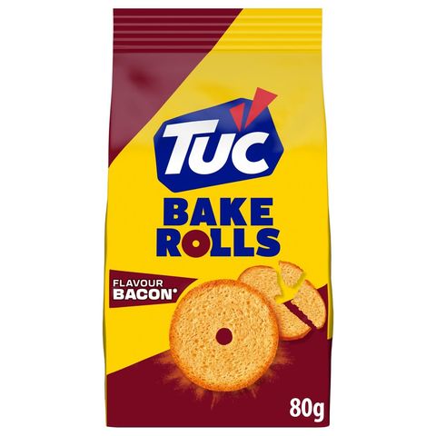 Tuc Bake Rolls with Bacon Flavour | 80 g