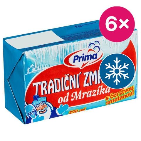 Prima Zmrzlina tradiční od Mrazíka | 6 x 220 ml