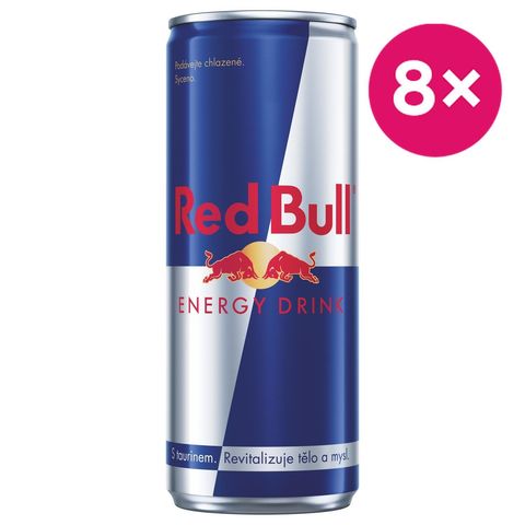 Red Bull Energetický nápoj | 8 x 250 ml