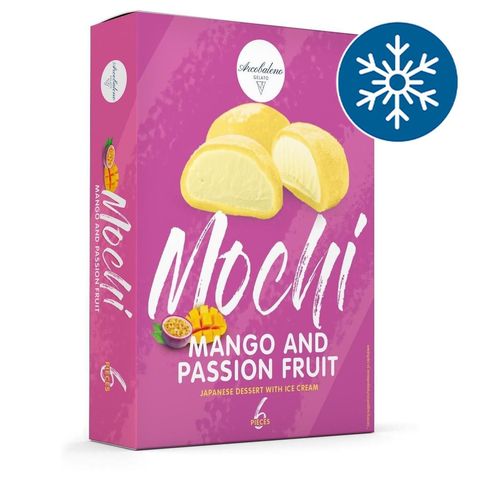 Arcobaleno Mochi se zmrzlinou s příchutí mango a marakuja | 210 g