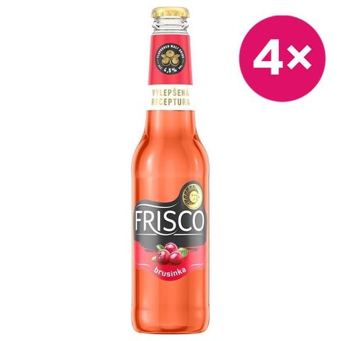 Frisco Cranberry glass | 4 x 330 ml