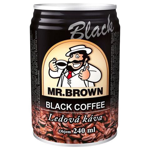 Mr. Brown Black Coffee ledová káva | 240 ml