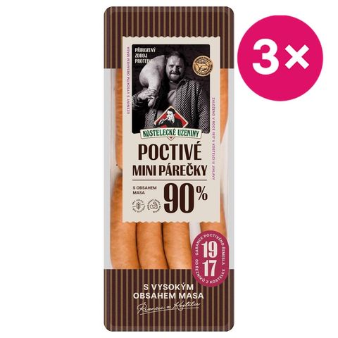 Honest mini sausages | 3 x 180 g