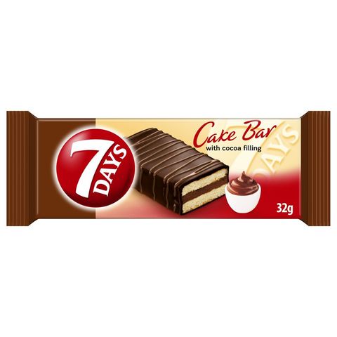 7days Cocoa Cake Bar Dessert | 32 g